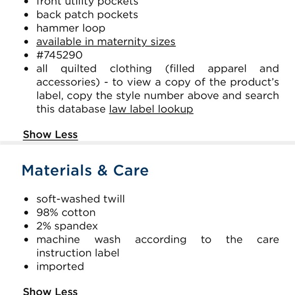 Old Navy Utility pants - Picture 6 of 6